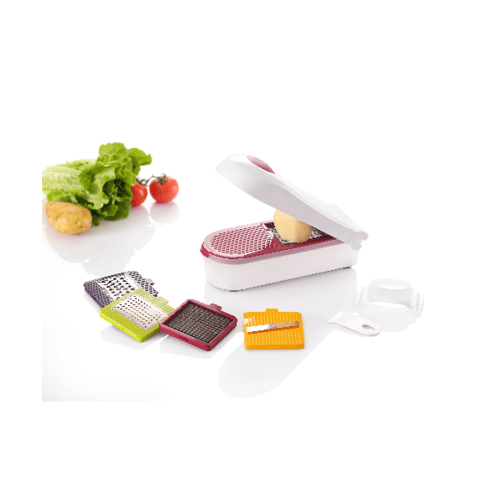 NIBIRU ชุดสไลด์ผัก 11.5x27.7x9.6 ซม. ZDS016-WH สีขาว