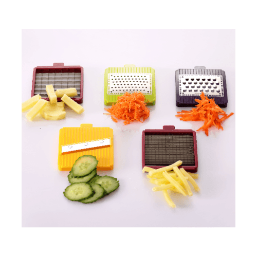 NIBIRU ชุดสไลด์ผัก 11.5x27.7x9.6 ซม. ZDS016-WH สีขาว