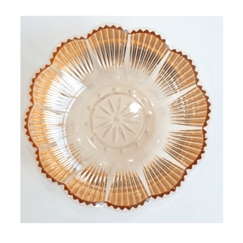 UCHI ถาดพลาสติก ขนาด 20*5 cm ZHR001-BN สีน้ำตาล