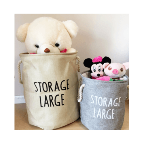 ถุงใส่ผ้า  รุ่น ZHY037-GY ขนาด 36*41 cm. สีเทา