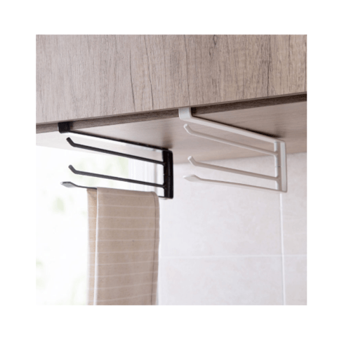 NIBIRU ที่แขวนผ้าอเนกประสงค์ 10x26.5x2 ซม. QYTY009-WH สีขาว