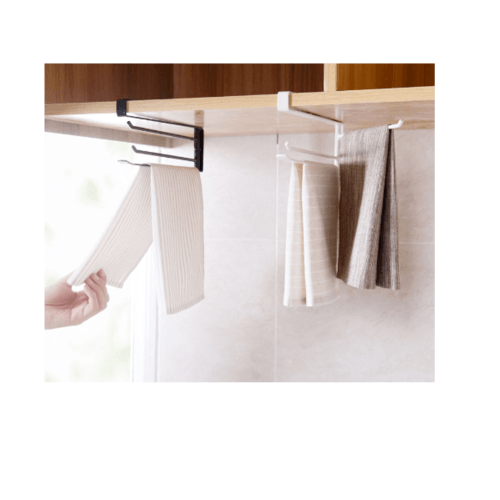 NIBIRU ที่แขวนผ้าอเนกประสงค์ 10x26.5x2 ซม. QYTY009-WH สีขาว