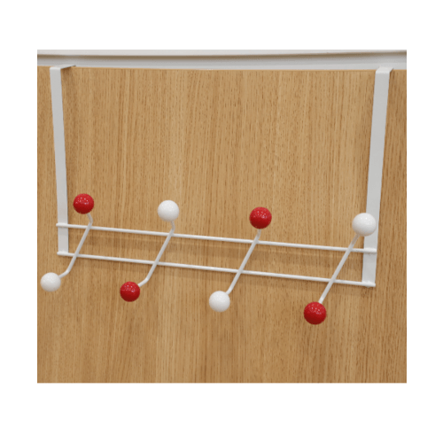 Iris ขอแขวนผ้าสแตนเลส 4 ขอ รุ่น GZC044   สีขาว