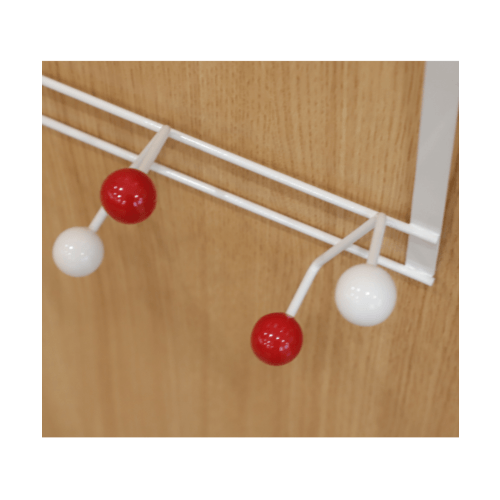 Iris ขอแขวนผ้าสแตนเลส 4 ขอ รุ่น GZC044   สีขาว