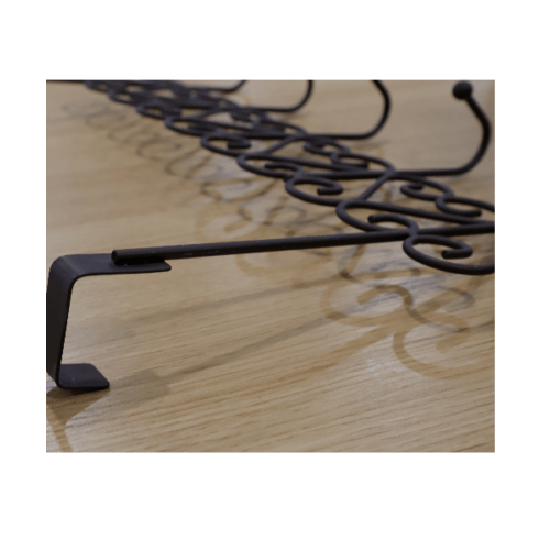 Iris ขอแขวนผ้าสแตนเลส 5 ขอ รุ่น GZC052   สีดำ