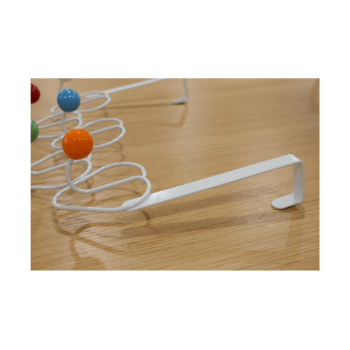 Iris ขอแขวนผ้าสแตนเลส 5 ขอ รุ่น GZC053   สีขาว