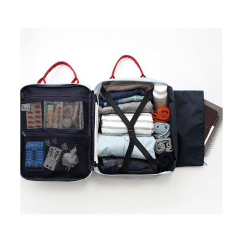 กระเป๋าสะพายแบบสอดได้ รุ่น ZRH-031-GY ขนาด 27x36x14 cm สีเทา