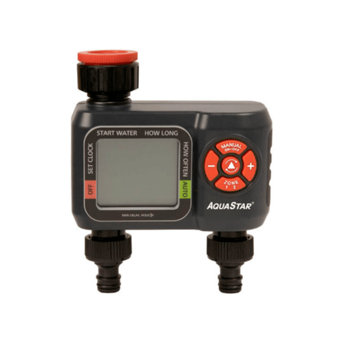 Aquarstar เครื่องตั้งเวลารดน้ำระบบดิจิตอล 2ทาง รุ่น 25576