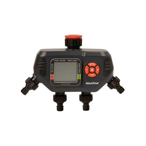 Aquarstar เครื่องตั้งเวลารดน้ำระบบดิจิตอล 4ทาง รุ่น 25577