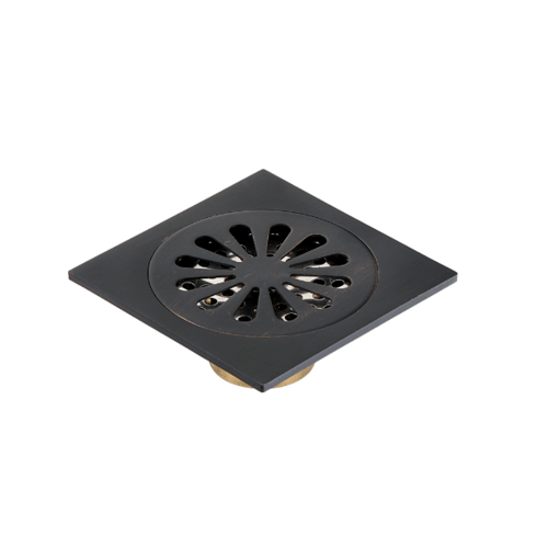 Iris ตะแกรงกันกลิ่น-กันแมลงทองเหลืองชุบ รุ่น BLj-8821   สีดำแมท