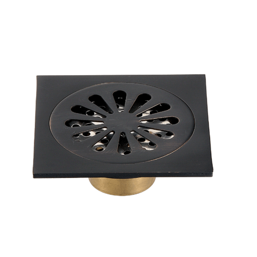 Iris ตะแกรงกันกลิ่น-กันแมลงทองเหลืองชุบ รุ่น BLj-8821   สีดำแมท