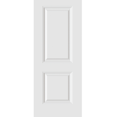 HOLZTUR ประตู HDF บานทึบ 2ลูกฟัก HDF-S01 80x200ซม. สีขาว