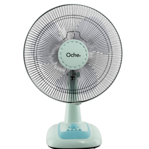 Oche พัดลมตั้งโต๊ะ 16 นิ้ว (Timer) TT-TS16 สีฟ้าเขียว