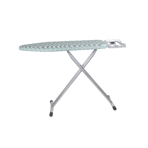 LUXUS โต๊ะรีดผ้ายืนรีด ขนาด 30x110x85ซม. SBD004-S สีขาว
