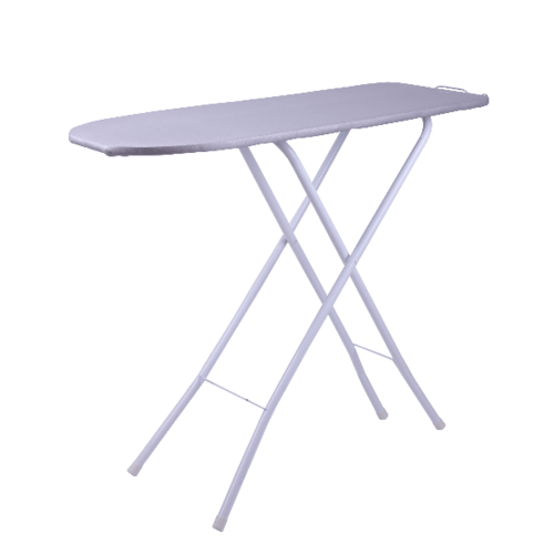 LUXUS โต๊ะรีดผ้ายืนรีด ขนาด 30x90x85ซม. SLX001 สีขาว
