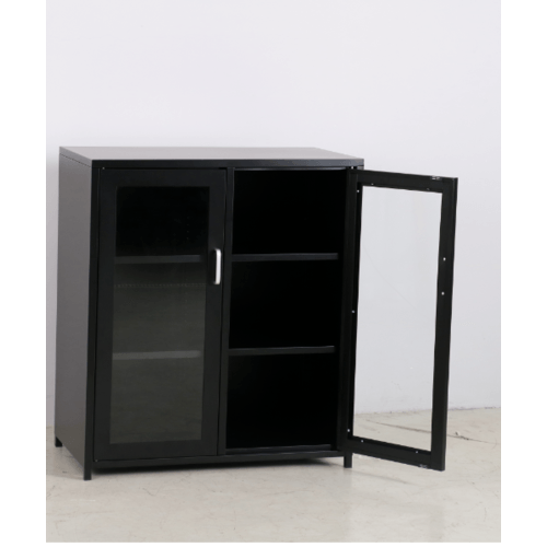 ULA ตู้เก็บของเหล็กอเนกประสงค์  ขนาด 80x43x90ซม. BDL09  สีดำ