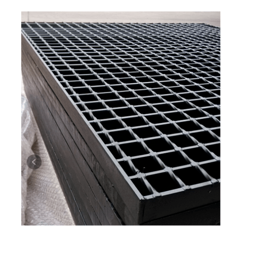 ปืนใหญ่ ตะแกรงรางน้ำพ่นสี ขนาด 30x100x2.5ซม.หนา3มม.สีดำ