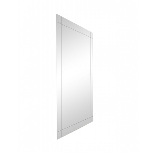 Nice กระจกเงาไม่มีกรอบ ทรงเหลี่ยม รุ่น PQS-XS6080G  ขนาด 60x80 ซม.