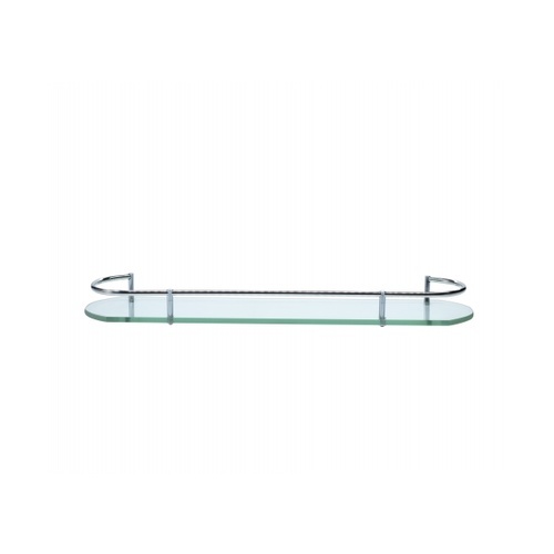 Verno ชั้นวางกระจกขอบสแตนเลส 304 รุ่น PQS-9088-50-A ขนาด 40x11.5x4 ซม.