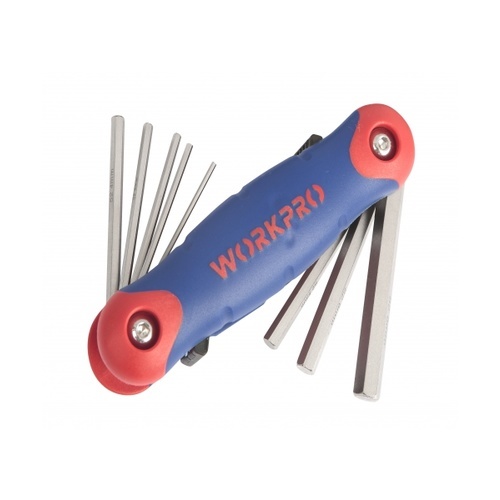 WORKPRO  ชุดประแจหกเหลี่ยม(HEX) 8ชิ้น รุ่น W022002