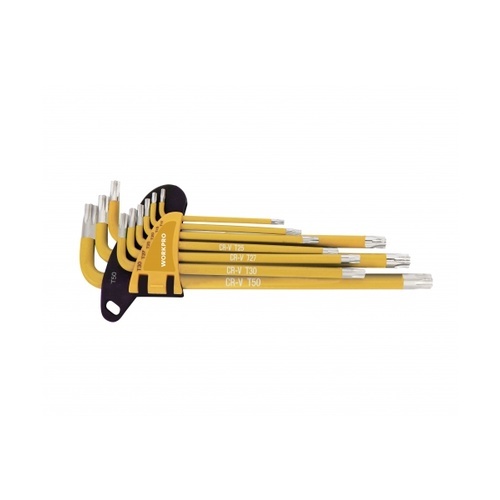 WORKPRO ชุดประแจหกเหลี่ยม(TORX) 9ชิ้น รุ่น W022012