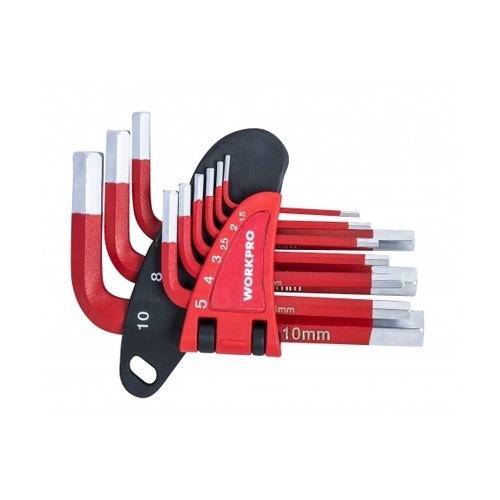 WORKPRO ชุดประแจหกเหลี่ยม(HEX) 9ชิ้น W022030