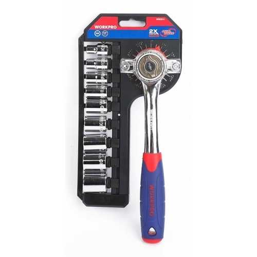 WORKPRO ชุดบ๊อกซ์ 10ชิ้น CR-V รุ่น W003014