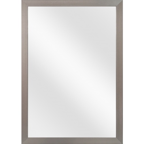 Nice กระจกมีกรอบ รุ่น 1068-S-394 ขนาด 40X60 ซม. สีเงิน