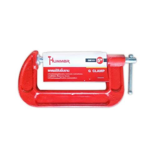HUMMER ปากกาจับชิ้นงานรูปตัวซี (C-Clamp) ขนาด 5