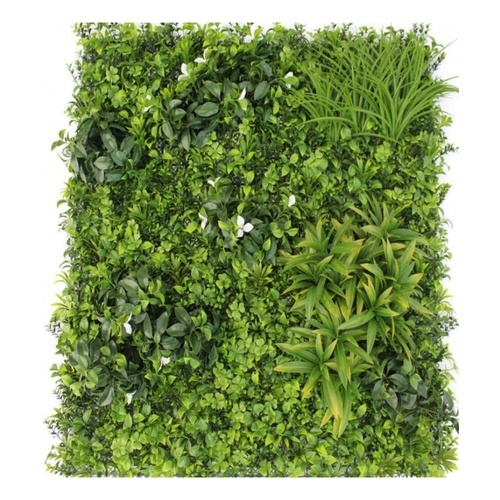 ต้นไม้เทียมติดผนัง รุ่น MZ189005A  ขนาด 100×100×5 ซม.  สีเขียว Tree‘O