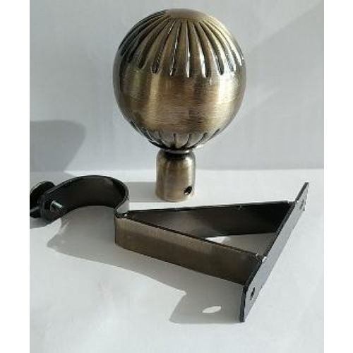 ชุดราวผ้าม่านสำเร็จรูปยืดหด 2.18ม.-4.10ม. 22/25FML-003 สีทอง