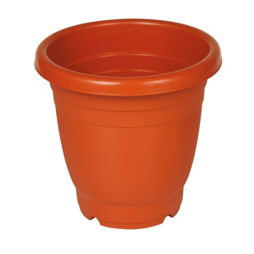 Tree O กระถางต้นไม้พลาสติก ขนาด 13.5x7.5x10 cm ZJXSL-025 สีน้ำตาล