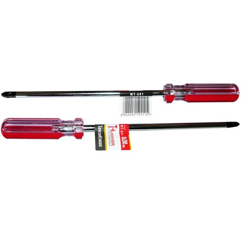HUMMER ไขควงปากแฉกหัวแม่เหล็ก รุ่น WT-601 ขนาด 8x200มม.