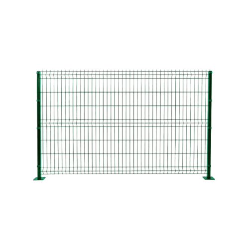 ปืนใหญ่ รั้วสำเร็จรูปชุบ PVC ขนาด กว้าง 2.5m. สูง 2.0m.  สีเขียว (เฉพาะรั้วไม่รวมเสา)