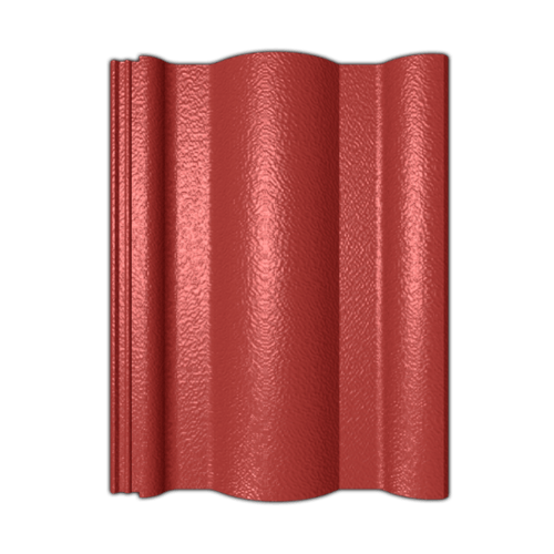 TPI กระเบื้องหลังคาคอนกรีต ยูโทเปีย สีแดงดาหลา