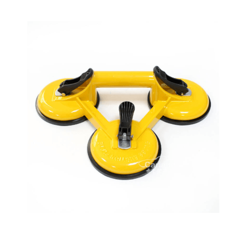 VINON TOOLS ตัวดูดกระจกอะลูมิเนียม 3 ขา JCH009 สีเหลือง
