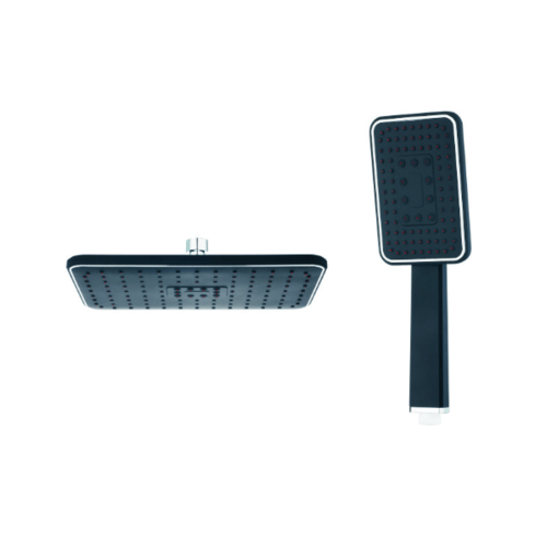 VERNO ชุดหัวฝักบัวก้านแข็งและฝักบัวสายอ่อน 1ระบบ TM-341
