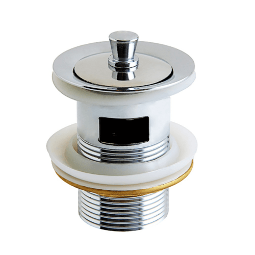 Verno สะดืออ่างล้างหน้าแบบไอโฟร์ มีรูน้ำล้น รุ่น B-12-6