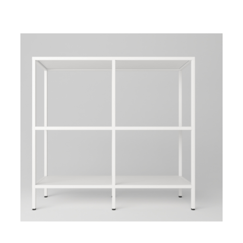 ULA ชั้นวางเหล็ก 3ชั้น ขนาด 100x36x94ซม. BDL06 สีขาว