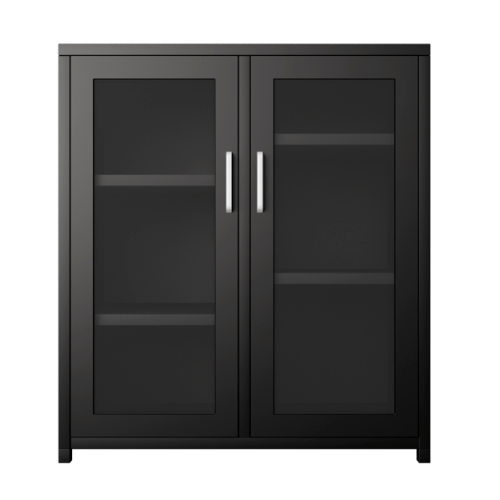 ULA ตู้เก็บของเหล็กอเนกประสงค์ ขนาด 80x43x90ซม. BDL09 สีดำ