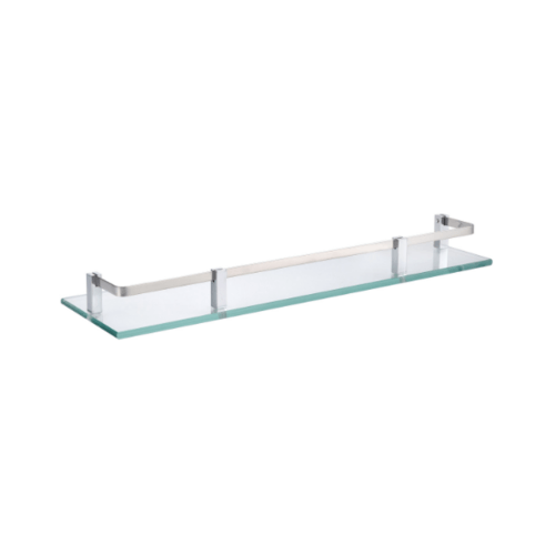 VERNO ชั้นวางกระจกขอบสแตนเลส 304 ยาว 50ซม. PQS-8855-50-A