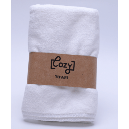 COZY ผ้าไมโครไฟเบอร์ รุ่น BQ015-WH ขนาด 30x70 ซม. สีขาว