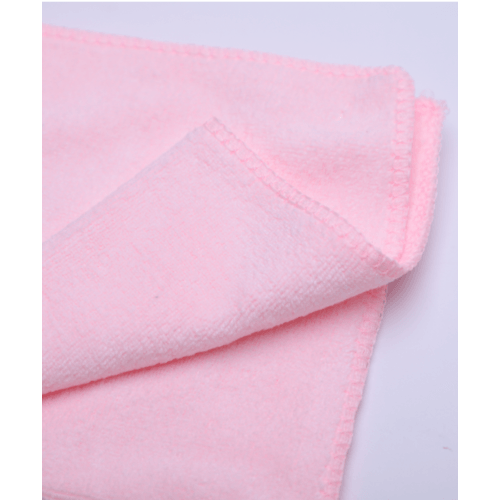 COZY ผ้าไมโครไฟเบอร์ รุ่น BQ014-PK ขนาด 30x30 ซม. สีชมพู