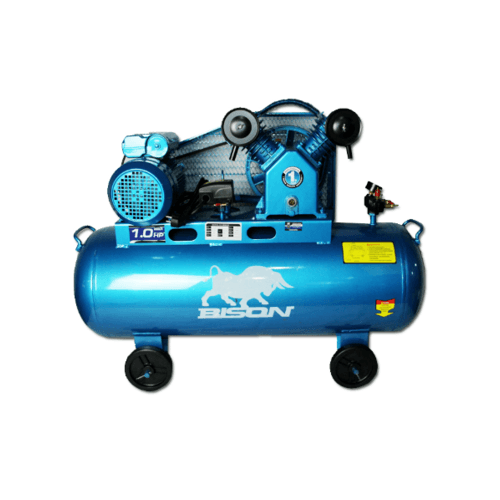 BISON ปั๊มลมสายพาน 1 HP ขนาด 92 ลิตร รุ่น LAV-0.25/10