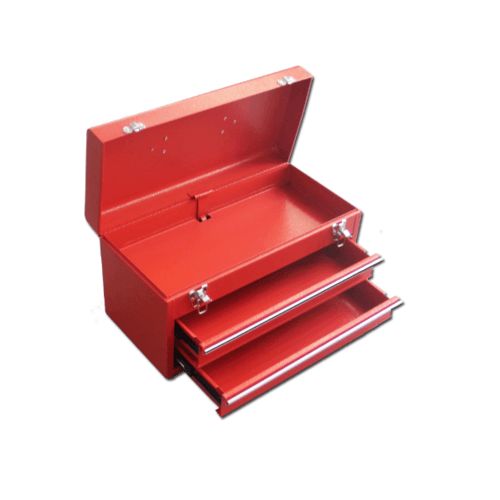 HUMMER กล่องเครื่องมือเหล็ก(ลิ้นชัก) 2 ชั้น รุ่น HMJS-12C 19” สีแดง