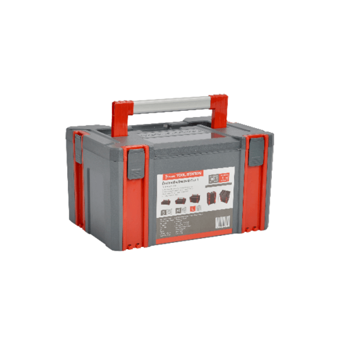 HUMMER ชั้นกล่องเครื่องมือพลาสติก 3 ชิ้น พร้อมล้อเลื่อน รุ่น TH6302023