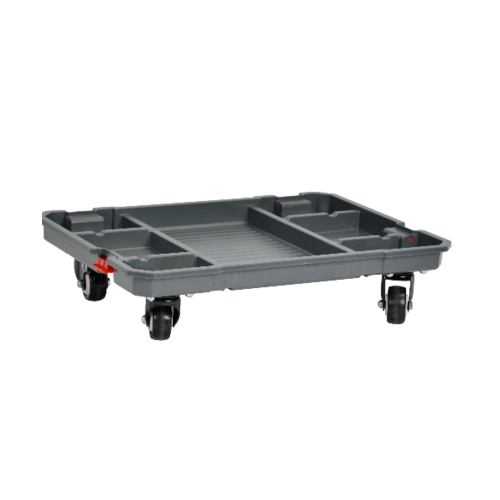 HUMMER ชั้นกล่องเครื่องมือพลาสติก 3 ชิ้น พร้อมล้อเลื่อน รุ่น TH6302023