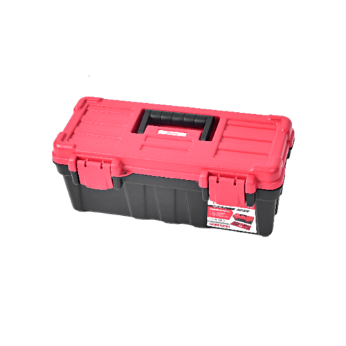 HUMMER กล่องเครื่องมือพลาสติก 13 รุ่น GLB320130 สีแดง-ดำ