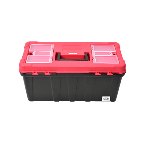 HUMMER กล่องเครื่องมือพลาสติก 20 รุ่น GLB320134 สีแดง-ดำ