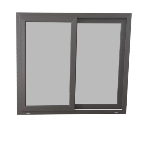 WELLINGTAN หน้าต่างไวนิล บานเลื่อน SS (2-T) GYW1001 120x110ซม. สีขาว-เทา พร้อมมุ้ง